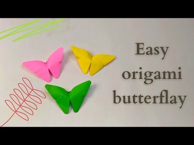 Origami Butterfly - How to make Origami Butterfly - 3D - Paper craft