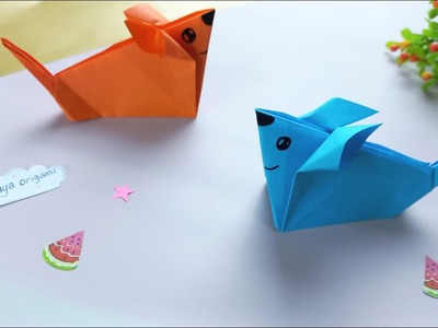 ORIGAMI MOUSE - How to make an origami mouse