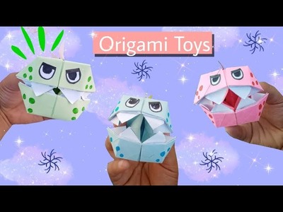 Origami Paper Craft Toys || Paper Craft Monster || How To Make Paper Craft