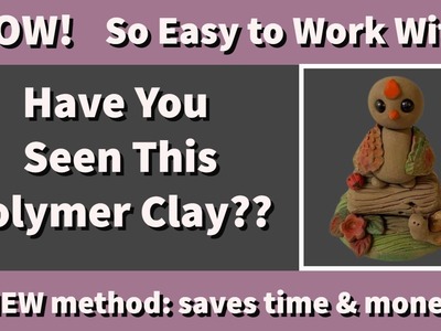 Polymer Clay, Conditioned, Firm and ready to use in minutes