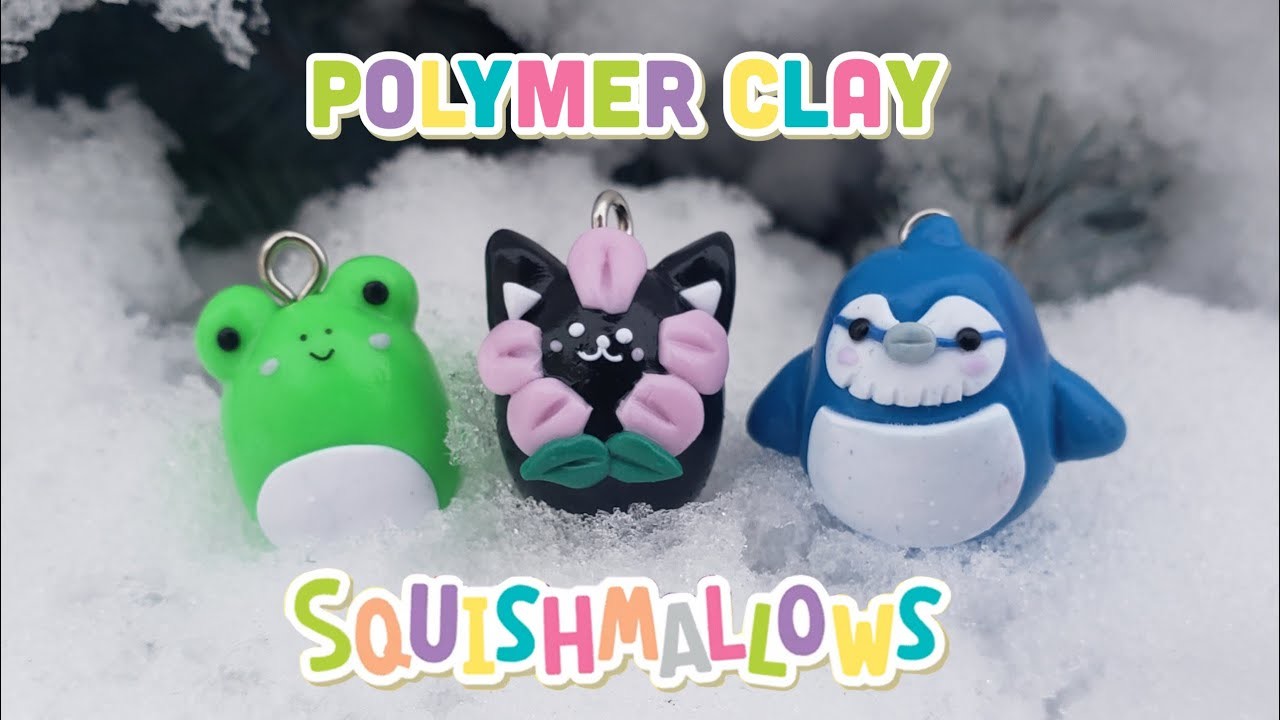 Polymer Clay Squishmallows | The Clay Dork