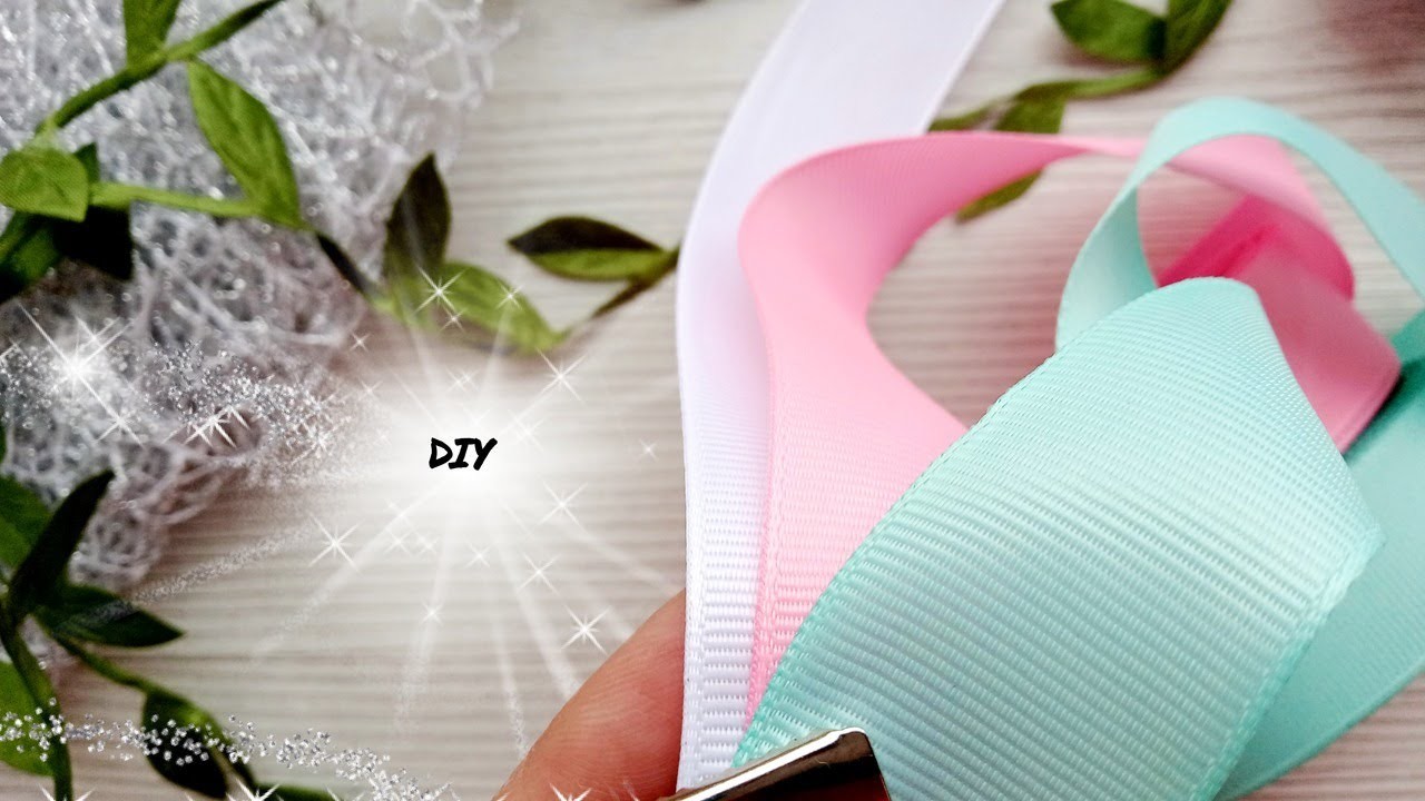Ribbon Bows |The design of this bow is really cool | 2 Ideas | #ribbonbow