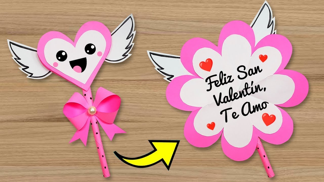 ????Tarjeta para San Valentín ???? Card Valentine's Day ???????? Easy and Beautiful card for Valentine's day 14