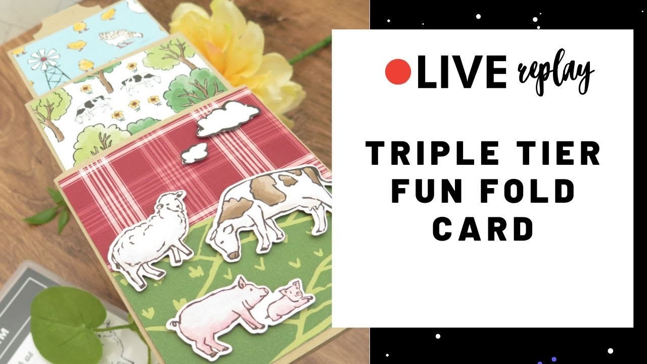 Triple Tier Pull Up Card