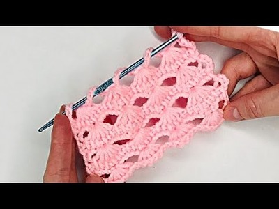 WONDERFUL ???????? Super Easy Tunisian Crochet for Beginners