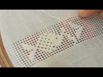 Beautiful New Simple Stitch For Beginners Hand Embroidery White Border Line ????