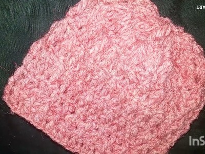 Crochet Cap design (new baby born cap design)