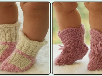 Eye-catching Crochet Handmade Baby Socks Designs - Crochet Patterns