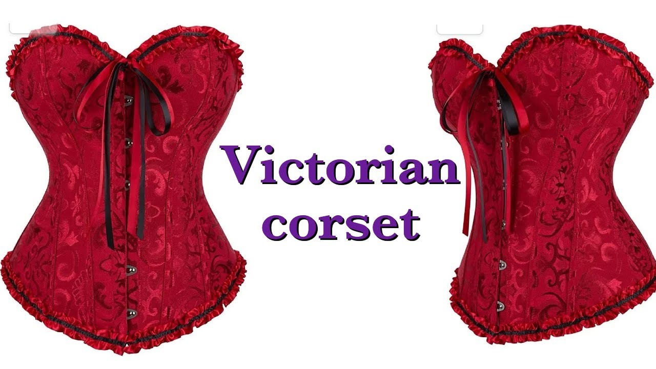 How To Make A Victorian Corset With Boning. loops. Lace up (Part 2)#sewing #DIY #howtosew #Beginners