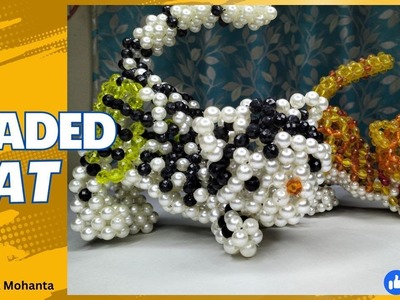 How to make Beaded Cat | Create With Sampa | Part 4| #youtube   #beads   #homemade
