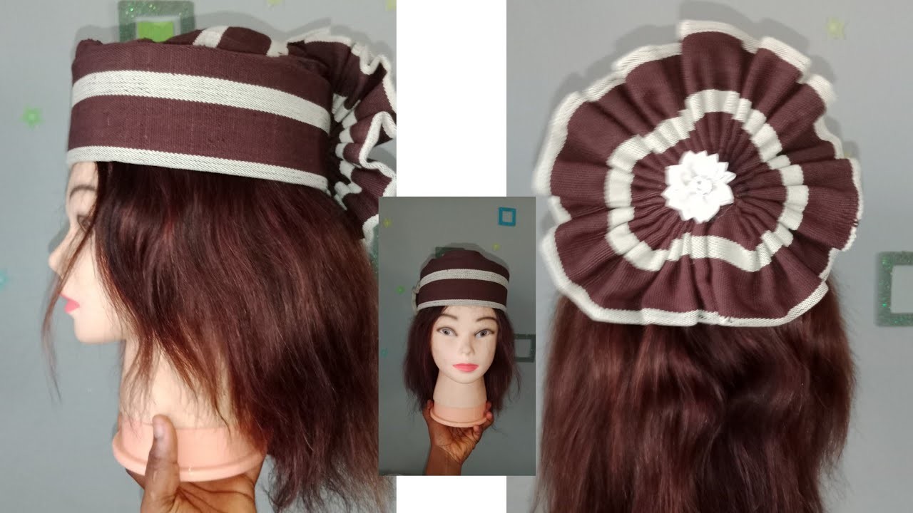 How to make Zara Cap with Aso-oke