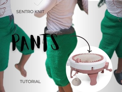 How to sentro knit shorts tutorial. .simple version. .quick and beginner friendly ????