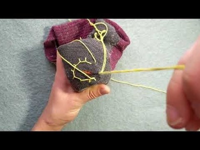 How to Use Blanket Stitch to Fix a Thin Spot in Your Favorite Wool Socks