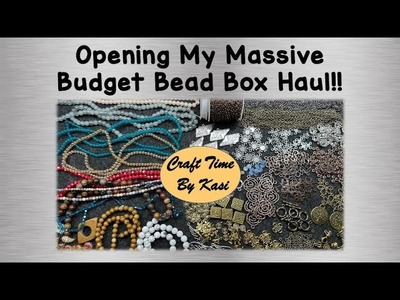 Opening My Massive Budget Bead Box Haul!