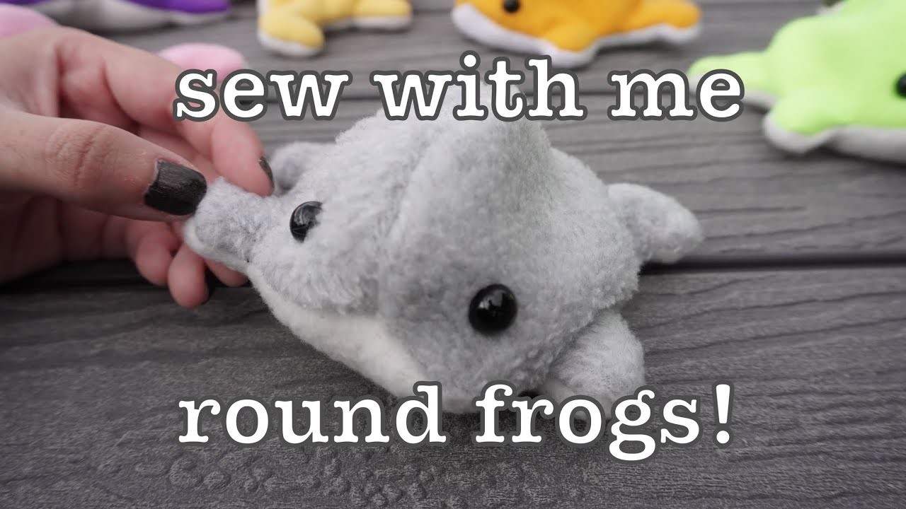 Sew with me! | round frogs ???? ⭐️