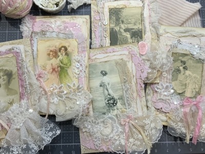 Tutorial process to create junk journal cover when you have the white page syndrome!