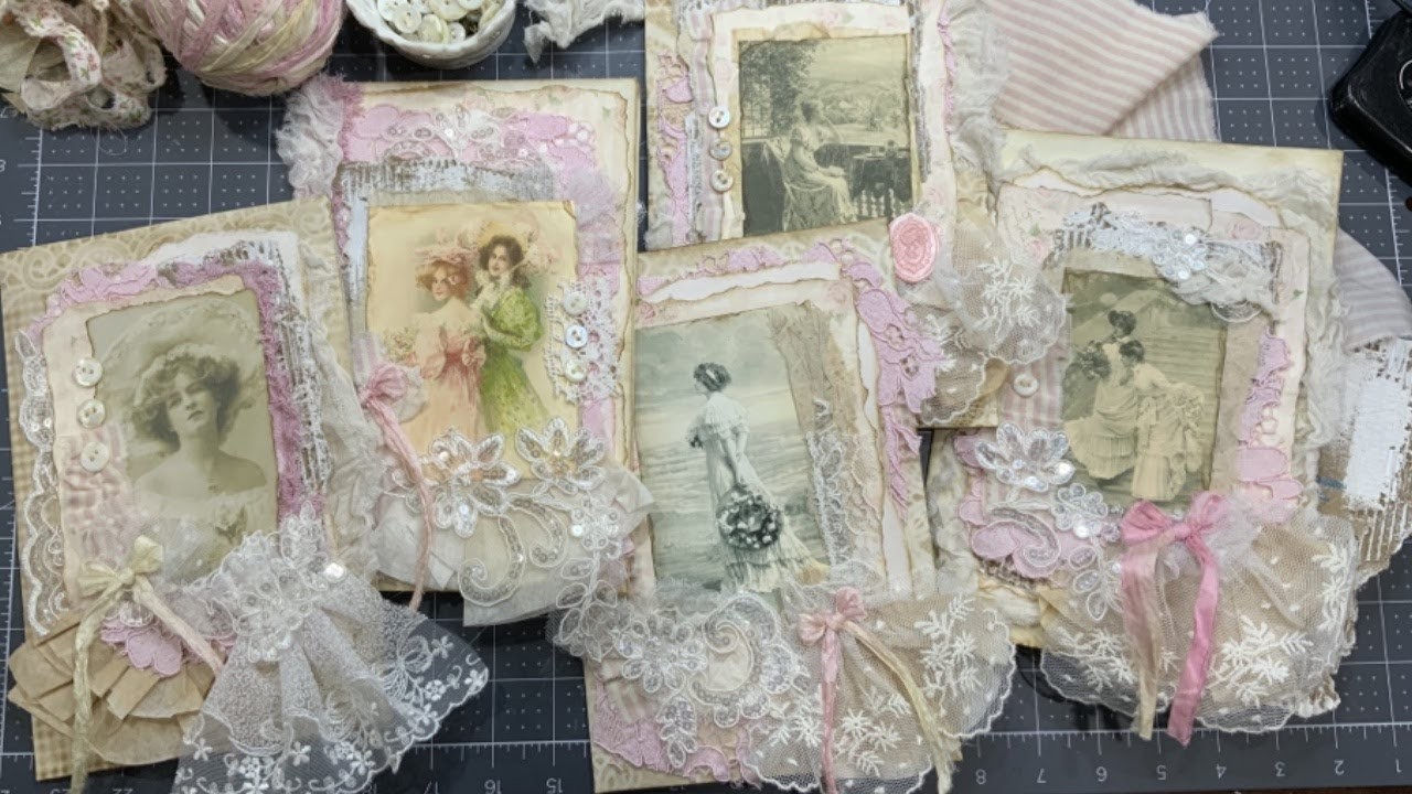 Tutorial process to create junk journal cover when you have the white page syndrome!