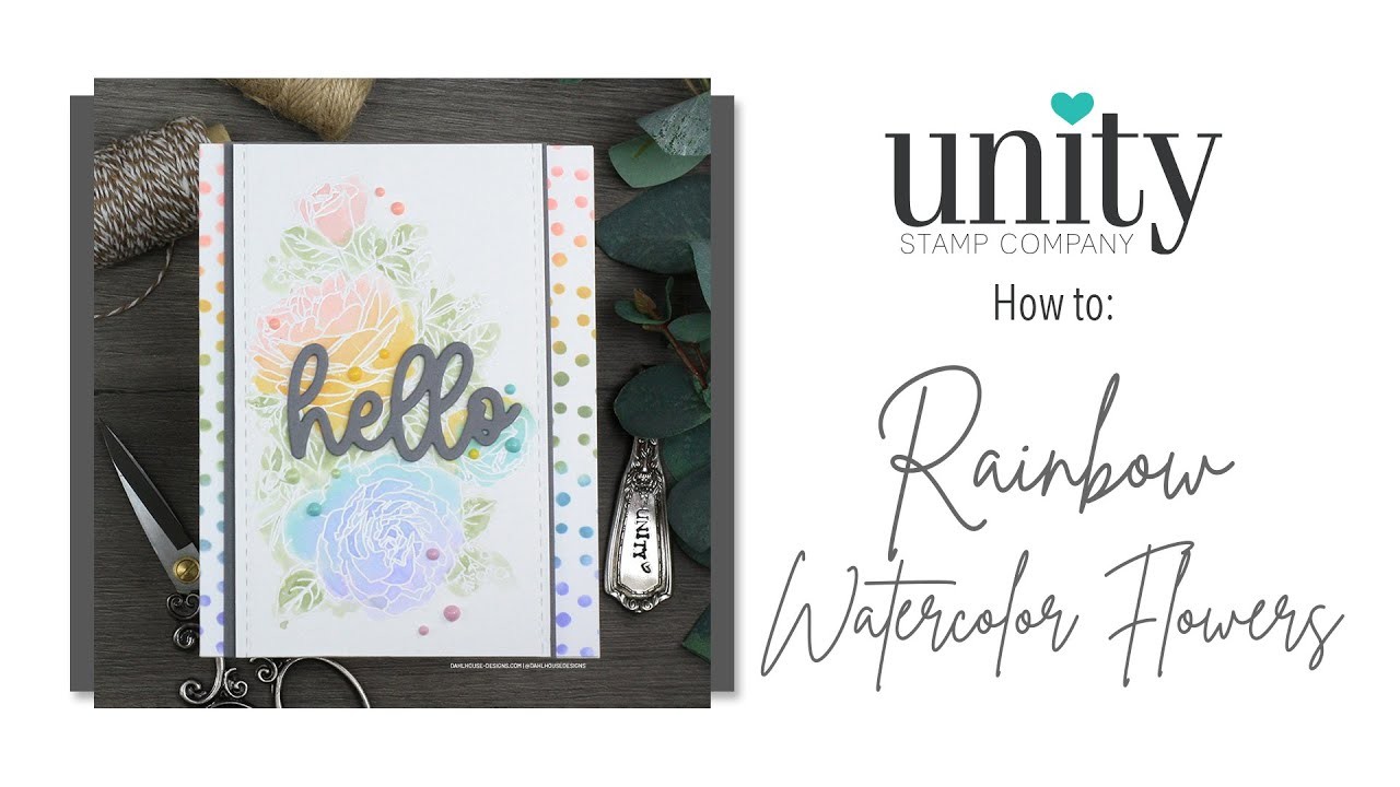 Unity Quick Tip: Rainbow Watercolor Flowers Made Easy