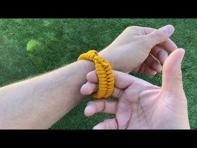 Unraveling Survival Bracelet (quick deploy)