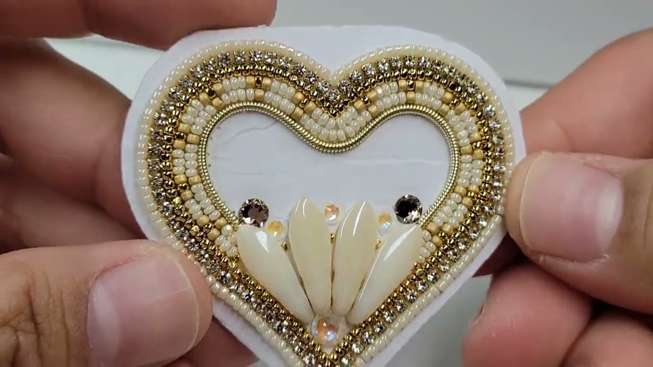 Watch Me Bead | Ivory Hearts