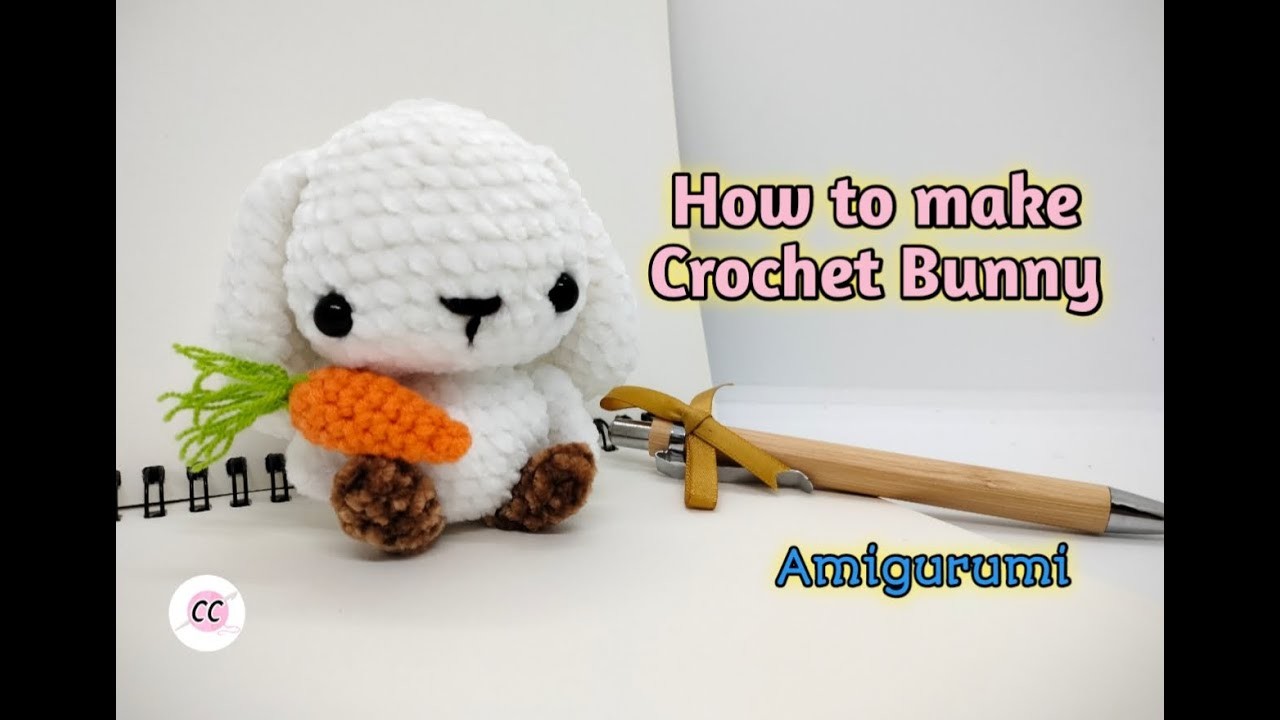 Amigurumi | How to make Crochet Bunny (Written Pattern)