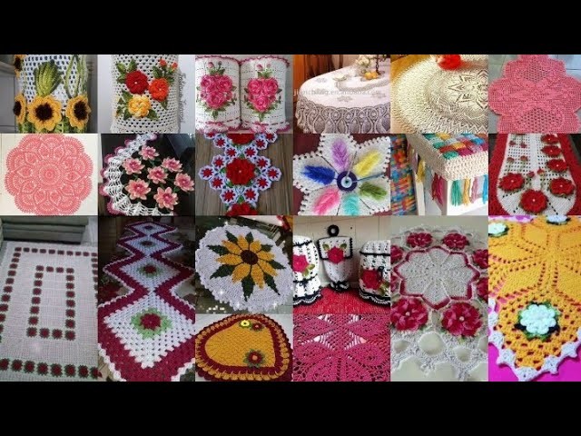 # beautiful crochet decor idea # hand crochet # crochet work # fashion crochet