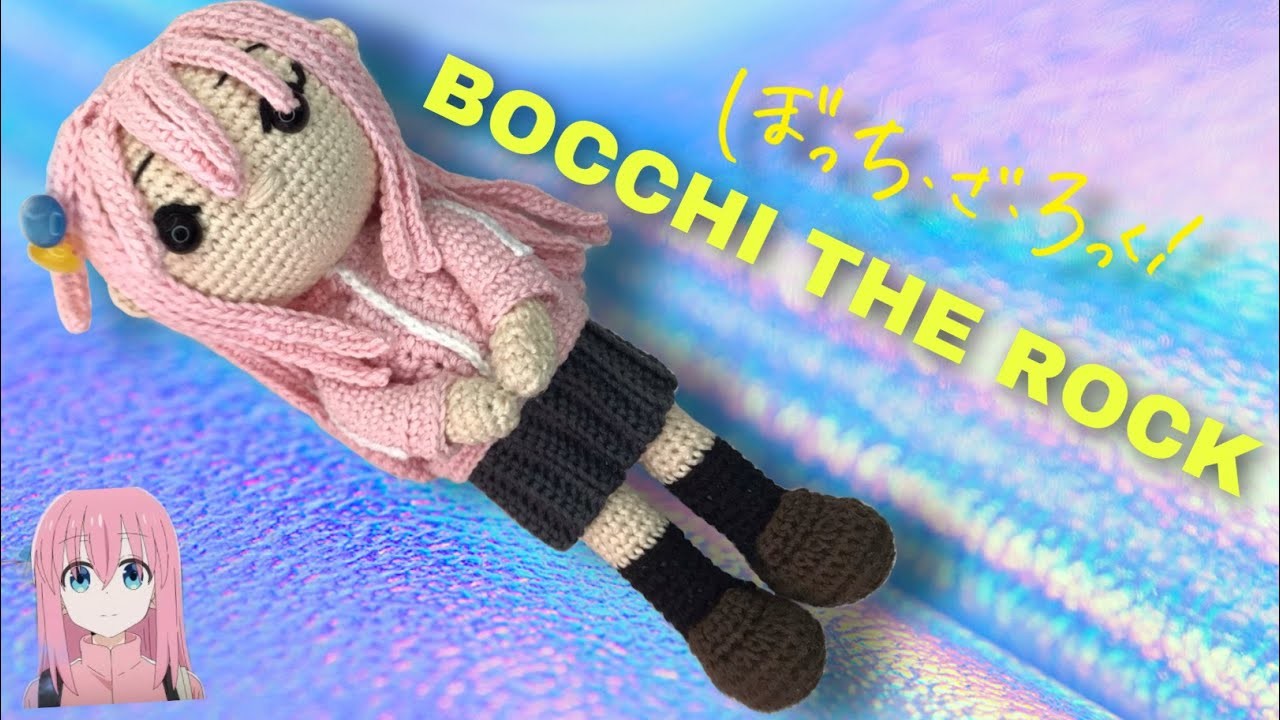 BOCCHI THE ROCK Amigurumi 1.3 (????????????????) #bocchiacrochet #hitorigoto #bochitherockamigurumi