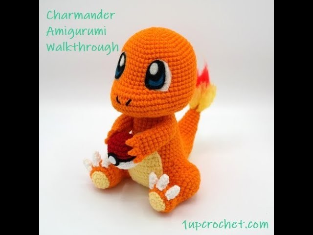 Charmander Pokémon amigurumi work up - Part 4