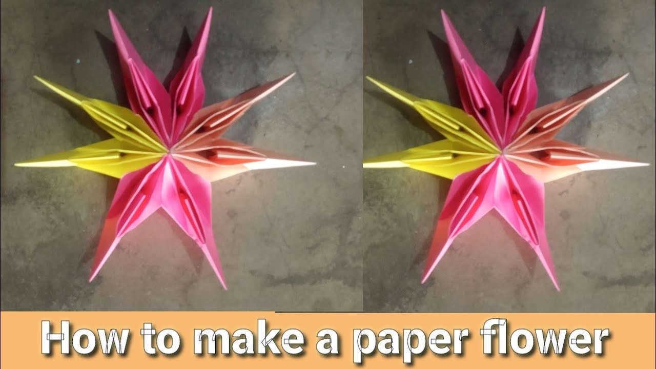 Crafted by hand || origami tutorial || christmas decoration || Kunjflower