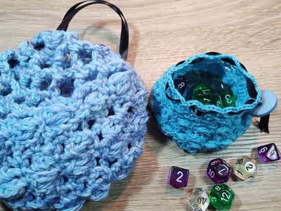 Crochet a Dice bag or Reticule