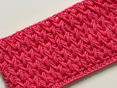 Crochet - Feather Stitch - Perfect for Blankets, Scarfs And Many Other Projects