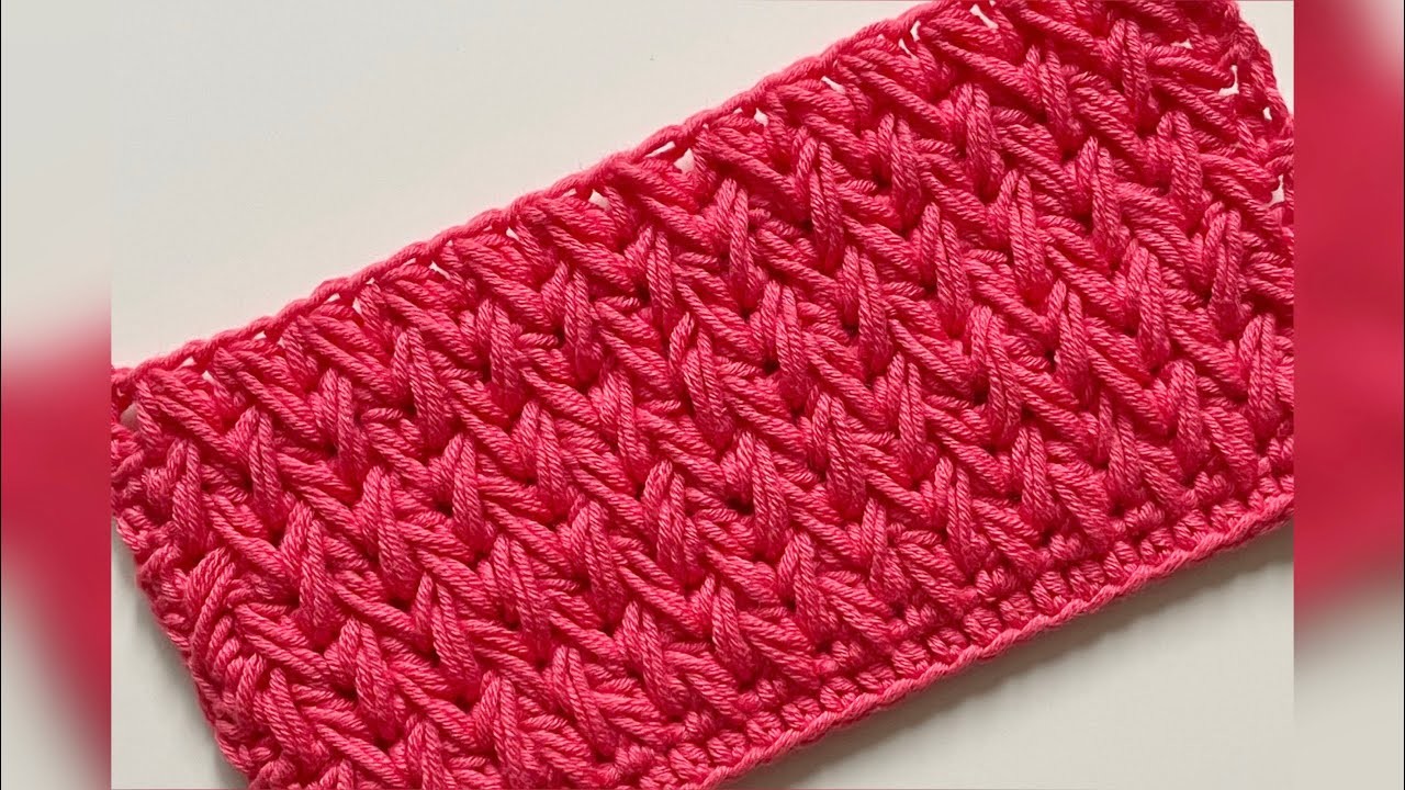 Crochet - Feather Stitch - Perfect for Blankets, Scarfs And Many Other Projects