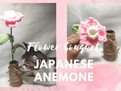 CROCHET FLOWER FOR BOUQUET????Merajut Bunga Jepang