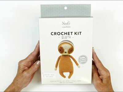 Crochet Sloth Kit (Speedy)