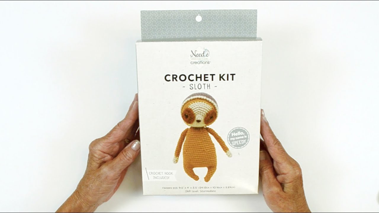 Crochet Sloth Kit (Speedy)