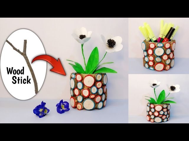 DIY Wooden Flower Vase || A Step-by-Step Guide For Making Your Own Decorative Vase.