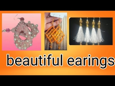 Earrings making at home|how to make earrings|diy earrings|hand made