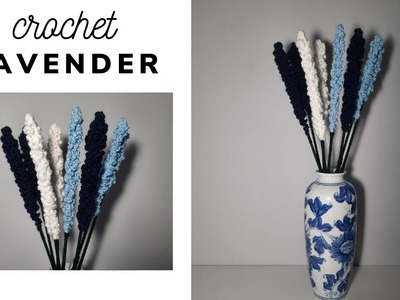 Easy crochet lavender | How to crochet flowers