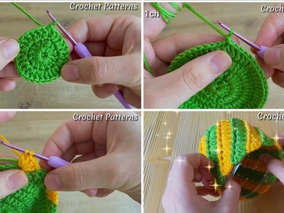 Great idea!!  How to make a charming crochet pen holder ||  Crochet patterns ||