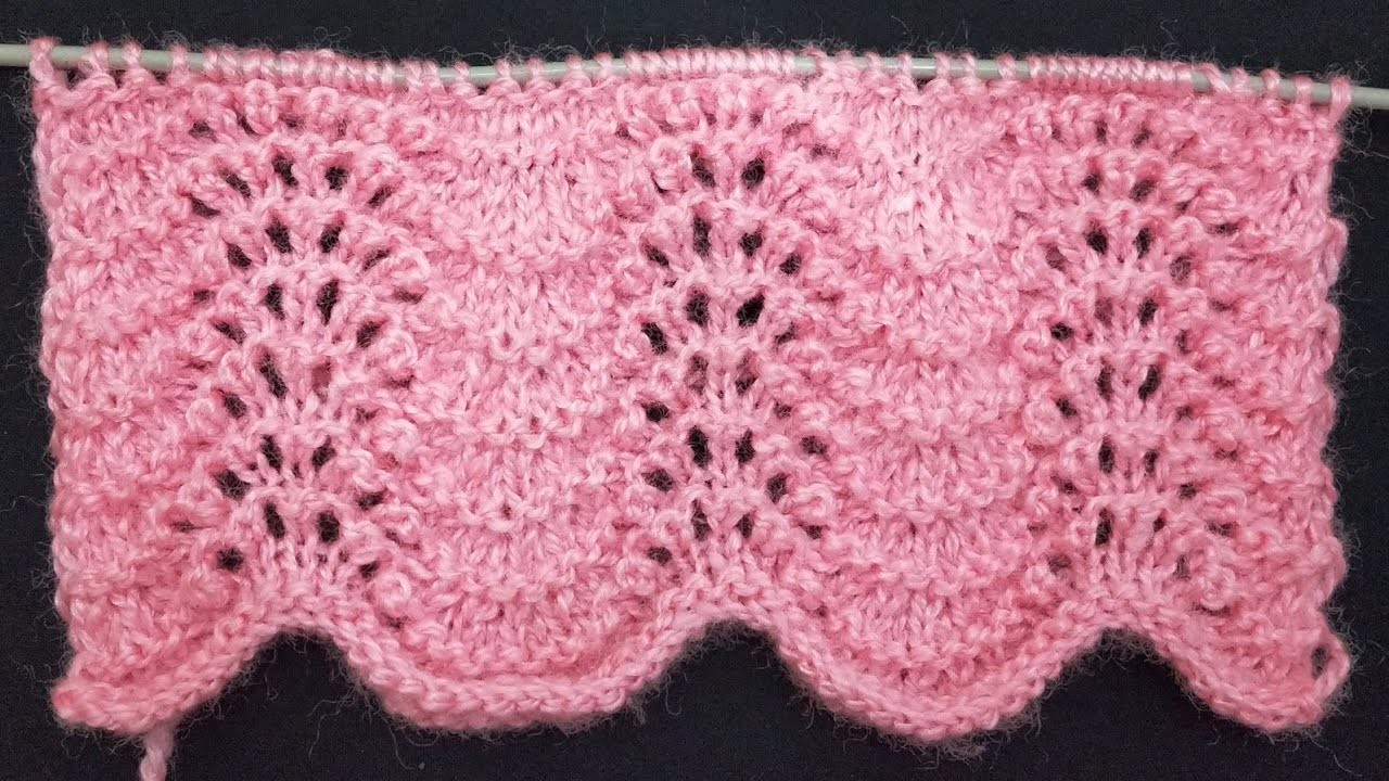 Knitting a Beautiful Design for Jacket, Sweater, Cap, Top, Baby Sweater, Shrug, Shawl