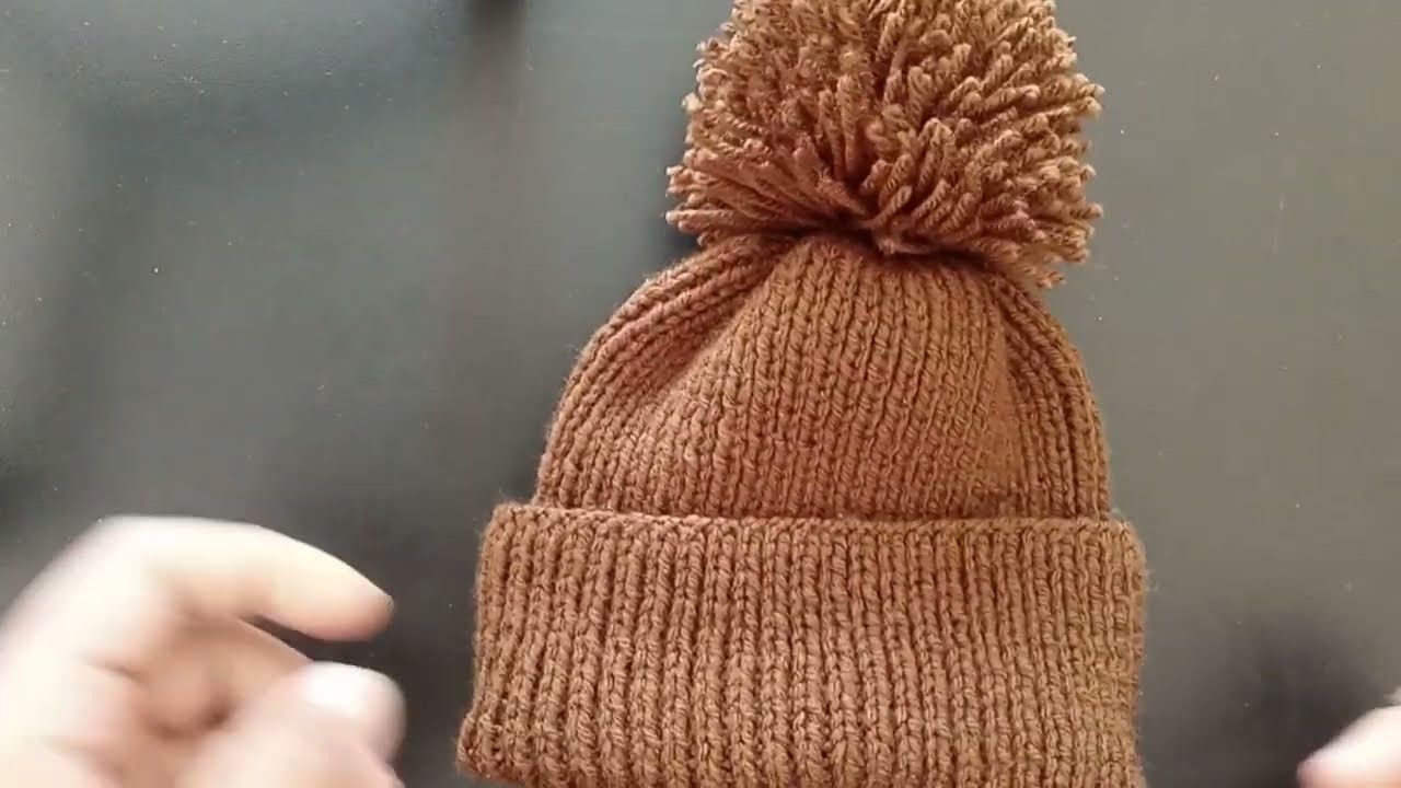 Knitting baby cap | knitting cap | simple and beautiful knitting cap