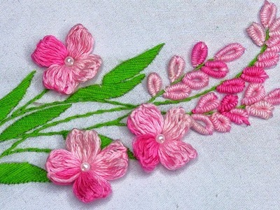 Marvelous Flower Embroidery Work | Hand Embroidery Designs | Stitch Embroidery Designs