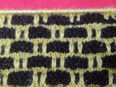 Multi colour knitting pattern for sweater cardigan jacket. #knitting #trending #hindi #homemade