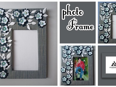 Photo Frame making idea | beautiful photo Frame | Wall hanging craft ideas | paper craft