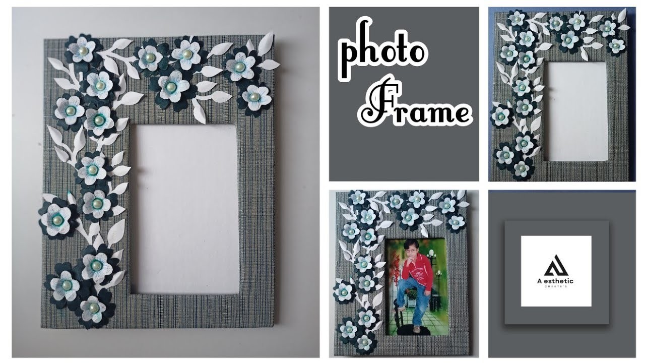 Photo Frame making idea | beautiful photo Frame | Wall hanging craft ideas | paper craft