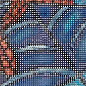 Stained Glass Spiderman Cross Stitch Pattern***LOOK***Buyers Can Download Your Pattern As Soon As They Complete The Purchase