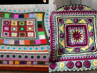 Top amazing and gorgeous stylish free crochet patterns crochet sofa covers design