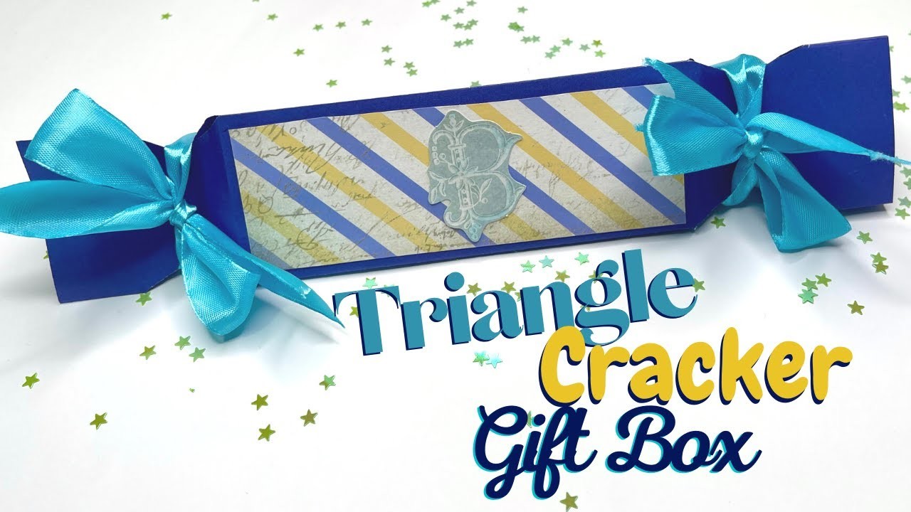 Triangle Cracker Gift box | Gift Wrapping Ideas