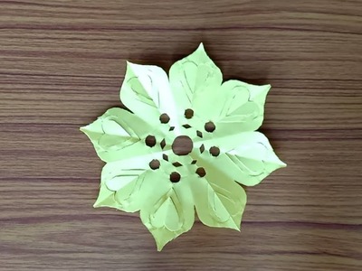 Unique Easy Paper Craft Making Ideas!!Flower Cutting Craft Design!!@manjaricrafthouse