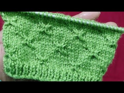 Unique Knitting Pattern for Male, Female and Baby Sweater| Pushpa's Creative Corner